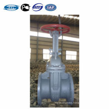 Carbon steel russia standard gate valve flanged type rising stem Z41H-16C